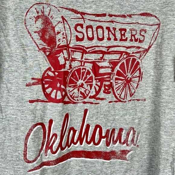 New Russell OU Oklahoma University Sooner Long Sleeve T Shirt Large - Picture 2 of 14